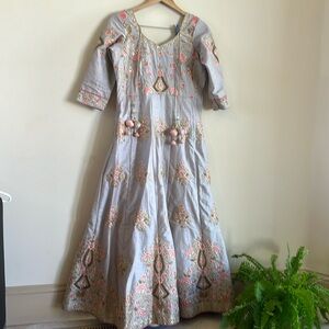 Two piece  indian maxi dress!
